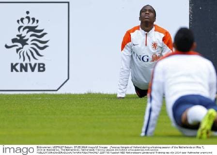 ,Terence Kongolo of Holland during a training session of the Netherlands on May 7, 2014 at Hoenderloo, The Netherlands. Netherlands Training session 2013 2014 xVIxLaurensxLindhoutxIVx 2287705