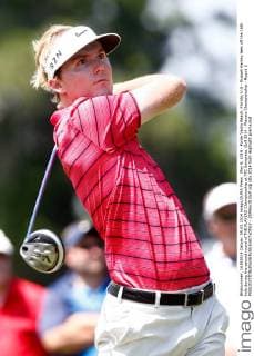 May 9, 2014 - Ponte Vedra Beach, Florida, U.S - Russell Henley tees off the 16th hole during the second round of THE PLAYERS Championship at TPC Sawgrass. Golf 2014 - Players Championship - Round 2 - ZUMAw10