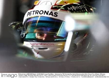 Motorsports: FIA Formula One World Championship 2014, Grand Prix of Spain, 44 Lewis Hamilton (GBR, Mercedes AMG Petronas F1 Team), xHOCHxZWEIx