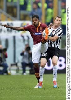 Michael Bastos Roma, Stephan Lichtsteiner Juventus Roma 11-05-2014 Stadio Olimpico - Football Calcio 2013 2014 Serie A, AS Roma - Juventus Turin andreaxstaccioli