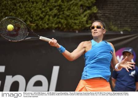 Paula Ormaechea Argentina Roma 12-05-2014 Foro Italico, Internazionali d Italia di Tennis. Foto AndreaxStaccioli Insidefoto staccioxbalda