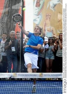 Roberto Mancini Fussball - Show Musik match im Rahmen des Rom Masters, Internazionali d Italia di Tennis. Foto AntoniettaxBaldassarre Insidefoto BaldaxStaccio
