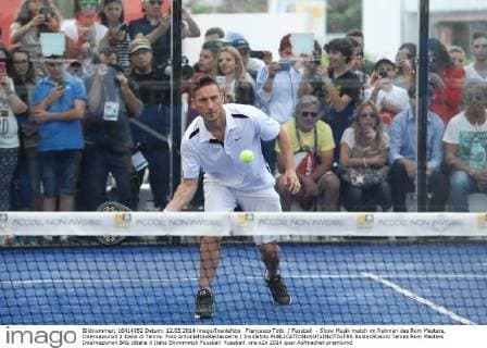 Francesco Totti Fussball - Show Musik match im Rahmen des Rom Masters, Internazionali d Italia di Tennis. Foto AntoniettaxBaldassarre Insidefoto BaldaxStaccio