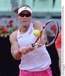 Samantha Stosur (AUS) in Aktion. Internazionali BNL d Italia, Rome, Italy.