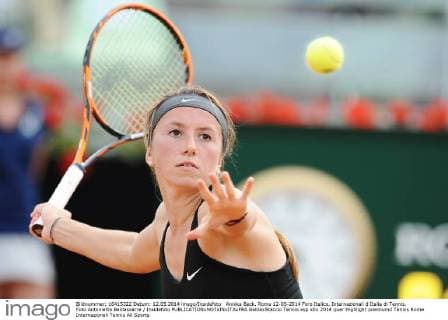 Annika Beck. Roma 12-05-2014 Foro Italico, Internazionali d Italia di Tennis. Foto Antonietta Baldassarre Insidefoto BaldaxStaccio
