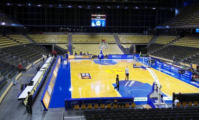 Basketball Berlin 10.05.2014 1. Bundesliga BBL Saison 2013 2014 Playoff Viertelfinale, Alba Berlin - Max Schmeling Halle