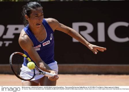Francesca Schiavone Italia Roma 14-05-2014 Foro Italico, Internazionali d Italia di Tennis. Foto AndreaxStaccioli Insidefoto staccioxbalda