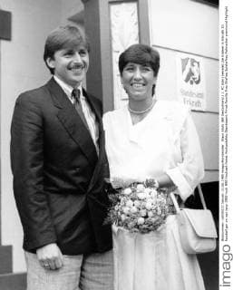 Klaus Allofs (BR Deutschland 1. FC Köln) heiratet Ute Krämer in Erkrath