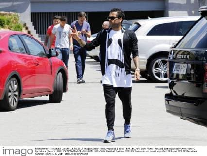 BARCELONA: Dani Alves - Festakt zum Abschied Puyols vom FC Barcelona (Barca). 