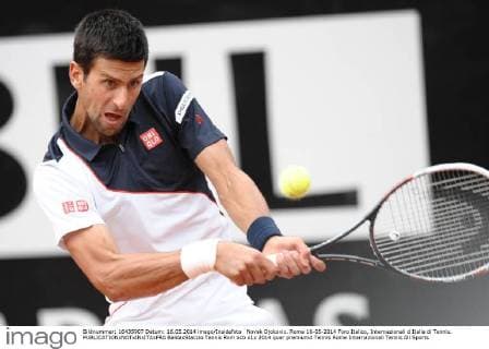 Novak Djokovic. Roma 16-05-2014 Foro Italico, Internazionali d Italia di Tennis. BaldaxStaccio