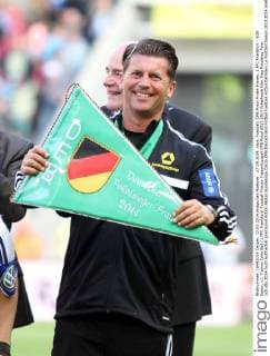 17.05.2014, xsvx, Fussball, DFB Pokal Finale Frauen, 1.FFC Frankfurt - SGS Essen, v.l. Trainer Colin Bell (1.FFC Frankfurt)