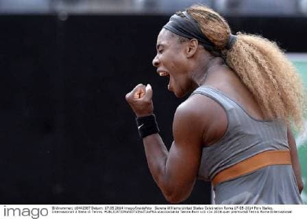 Serena Williams United States Celebration Roma 17-05-2014 Foro Italico, Internazionali d Italia di Tennis. staccioxbalda