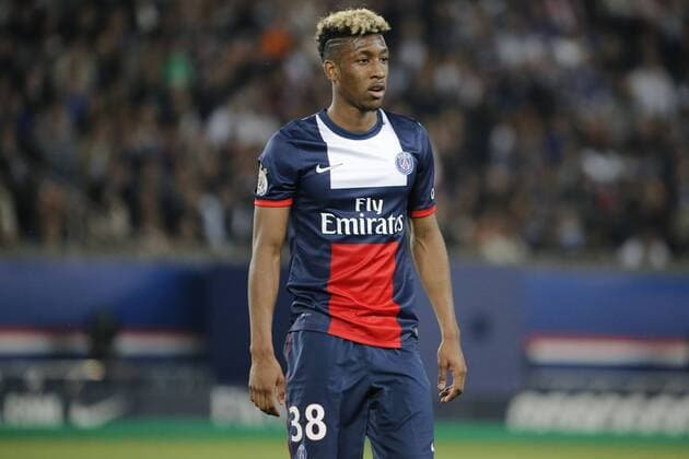 Kingsley Coman (psg) FOOTBALL : Paris st Germain vs Montpellier - Ligue 1 - 17 05 2014 StephaneAllaman Panoramic 