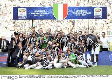 Juventus Turin Meister 2014 Juventus 