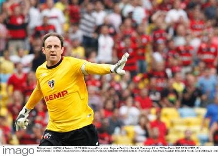 Rogerio Ceni(1) - Serie A, Flamengo RJ vs. FC Sao Paulo. RIO DE JANEIRO, RJ - 18 05 2014 ( x(3966)xRobertoxFilhox xFotoarenax  (24023) Flamengo x Sao Paulo