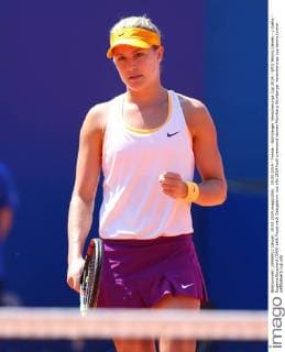 19.05.2014 - Tennis - Nürnberger Versicherungs Cup 2014 - WTA Tennis Damen - JueRa - Eugenie Bouchard (CAN) ballt Faust nach Satzgewinn