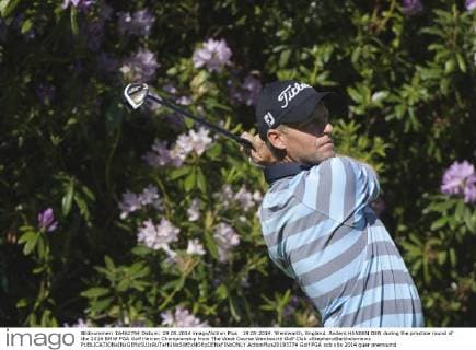 19.05.2014. Wentworth, England. Anders HANSEN DEN during the practice round of the 2014 BMW PGA Golf Herren Championship from The West Course Wentworth Golf Club xStephenxBartholomewx  ActionPlus20193774