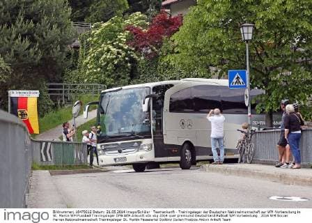 Teamankunft - Trainingslager der Deutschen Nationalmannschaft zur WM-Vorbereitung in St. Martin