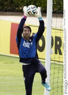 Coverciano (Fi) 22 05 2014 - Training Italien; Gianluigi Buffon 