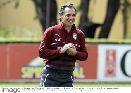 Coverciano (Fi) 22 05 2014 - Training Italien; Cesare Prandelli 