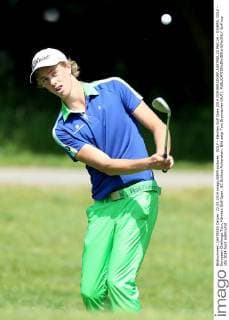 GOLF - Kärnten Golf Open 2014 GOEDERSDORF,AUSTRIA,22.MAI.14 - DIVERS, GOLF - European Challenge Tour, Kärnten Golf Open, GC Schloss Finkenstein. Bild zeigt Tom Brennacher (AUT). 