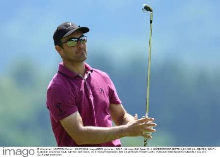 GOLF - Kärnten Golf Open 2014 GOEDERSDORF,AUSTRIA,22.MAI.14 - DIVERS, GOLF - European Challenge Tour, Kärnten Golf Open, GC Schloss Finkenstein. Bild zeigt Florian Fritsch (GER). 