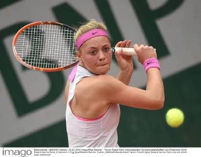 Tennis Grand Slam Internationale Tennismeisterschaften von Frankreich 2014 Roland Garros Paris ,Frankreich 2.Tag Qualifikation Damen Carina ,Witthoeft Deutschland