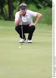 GOLF - Kärnten Golf Open 2014 GOEDERSDORF,AUSTRIA,23.MAI.14 - DIVERS, GOLF - European Challenge Tour, Kärnten Golf Open, GC Schloss Finkenstein. Bild zeigt Florian Praegant (AUT). 