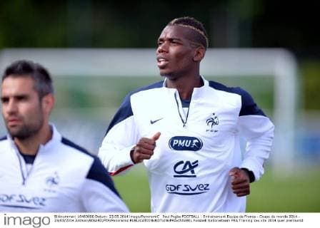 Paul Pogba FOOTBALL : Entrainement Equipe de France - Coupe du monde 2014 - 23 05 2014 AnthonyBIBARD FEP Panoramic 
