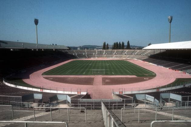 Fußball, Stadiongeschichte VfB Stuttgart Neckarstadion Stuttgart, Heimspielstätte des VfB und Austragungsort der WM 1974