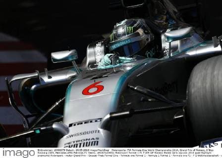Motorsports: FIA Formula One World Championship 2014, Grand Prix of Monaco, 6 Nico Rosberg (GER, Mercedes AMG Petronas F1 Team), xHOCHxZWEIx