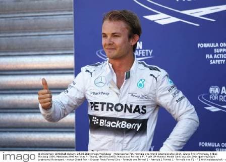 Motorsports: FIA Formula One World Championship 2014, Grand Prix of Monaco, 6 Nico Rosberg (GER, Mercedes AMG Petronas F1 Team), xHOCHxZWEIx