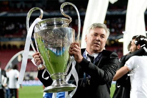 Mg Lisbona (Portogallo) 24 05 2013 - finale Champions League Real Madrid-Atletico Madrid foto Matteo Gribaudi Image Sport nella foto: Carlo Ancelotti 