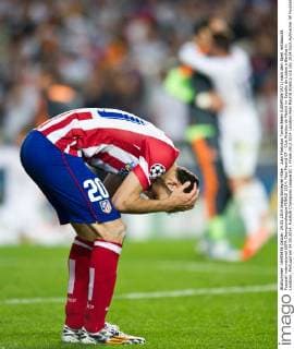 Juan Francisco Torres Belen JUANFRAN (ATL) nach dem Spiel. enttäuscht. Fussball international UEFA Championsleague FINALE 2014: Real Madrid CF - Club Atletico de Madrid im Estadio do Lisboa e Benfica in Lissabon, Portugal am 24.05.2014,