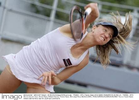 TENNIS - WTA, French Open 2014 PARIS,FRANKREICH,26.MAI.14 - TENNIS - WTA Tennis Damen Tour, Grand Slam, Roland Garros, French Open. Bild zeigt Mona Barthel (GER). 