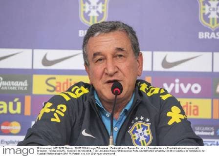 Carlos Alberto Gomes Parreira - Pressekonferenz Fussballnationalmannschaft Brasilien. Teresopolis RJ, Brasilien 26 05 2014. ( x(11)xCelsoxPupox xFotoarenax  (24361) Coletiva da SeleÃßÃ£o Br