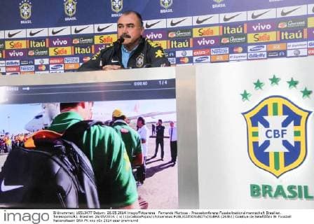 Fernando Murtosa - Pressekonferenz Fussballnationalmannschaft Brasilien. Teresopolis RJ, Brasilien 26 05 2014. ( x(11)xCelsoxPupox xFotoarenax  (24361) Coletiva da SeleÃßÃ£o Br