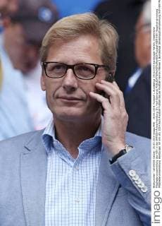 25.05.2014, Fussball 1.Bundesliga 2013 2014 Hamburger Verein, Ordentliche Mitgliederversammlung des HSV in der IMTECH-Arena Hamburg. Dr. Karl Gernandt 