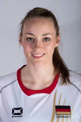 20.05.2014, OSP, Heidelberg Volleyball, Fotoshooting Nationalmannschaft Frauen 2014 Louisa Lippmann ( 3 GER)