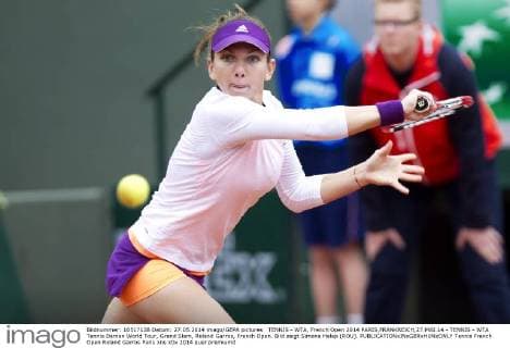 TENNIS - WTA, French Open 2014 PARIS,FRANKREICH,27.MAI.14 - TENNIS - WTA Tennis Damen World Tour, Grand Slam, Roland Garros, French Open. Bild zeigt Simona Halep (ROU). 