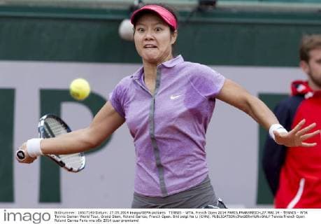 TENNIS - WTA, French Open 2014 PARIS,FRANKREICH,27.MAI.14 - TENNIS - WTA Tennis Damen World Tour, Grand Slam, Roland Garros, French Open. Bild zeigt Na Li (CHN). 