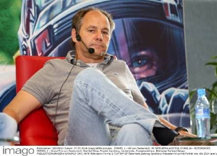 FORMEL 1 - GP von Oesterreich, PK SPIELBERG,AUSTRIA,27.MAI.14 - MOTORSPORT, FORMEL 1 - Grand Prix von Oesterreich, Red Bull Ring, Projekt Spielberg, Vorberichte, Pressekonferenz. Bild zeigt Gerhard Berger.  CW3_4876