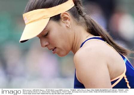 TENNIS - WTA, French Open 2014 PARIS,FRANKREICH,27.MAI.14 - TENNIS - WTA Tennis Damen World Tour, Grand Slam, Roland Garros, French Open. Bild zeigt Ana Ivanovic (SRB). 