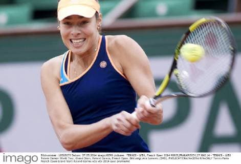 TENNIS - WTA, French Open 2014 PARIS,FRANKREICH,27.MAI.14 - TENNIS - WTA Tennis Damen World Tour, Grand Slam, Roland Garros, French Open. Bild zeigt Ana Ivanovic (SRB). 