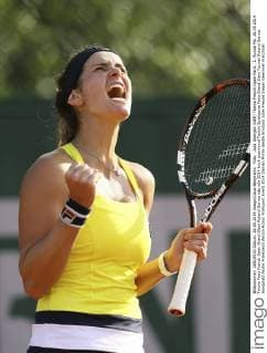 Foto : Julia Goerges (GER) Tennis French Open Paris , 1. Runde Mo. 26.05.2014