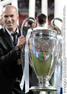 Lissabon, Champions League Finale Real Madrid - Atletico Madrid Zinedine Zidane 