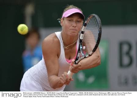 PARIS, 29.05.2014, Yanina Wickmayer (BEL) bei den Tennis French Open 2014 in Paris