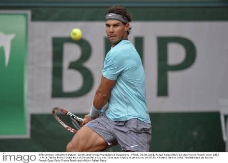 PARIS, 29.05.2014, Rafael Nadal (ESP) bei den Tennis French Open 2014 in Paris