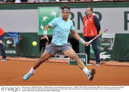PARIS, 29.05.2014, Rafael Nadal (ESP) bei den Tennis French Open 2014 in Paris