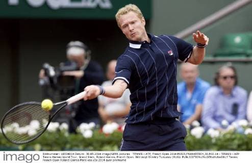 TENNIS - ATP, French Open 2014 PARIS,FRANKREICH,30.MAI.14 - TENNIS - ATP Tennis Herren World Tour, Grand Slam, Roland Garros, French Open. Bild zeigt Dimitry Tursunov (RUS). 